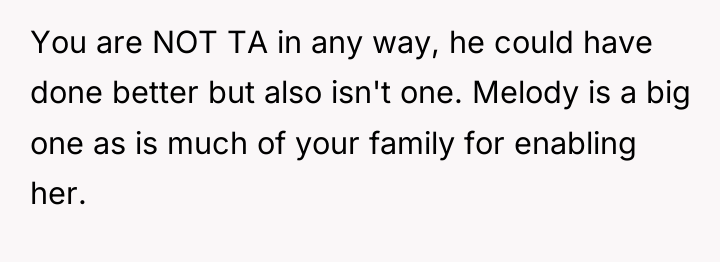 You are NOT TA in any way, he could have...