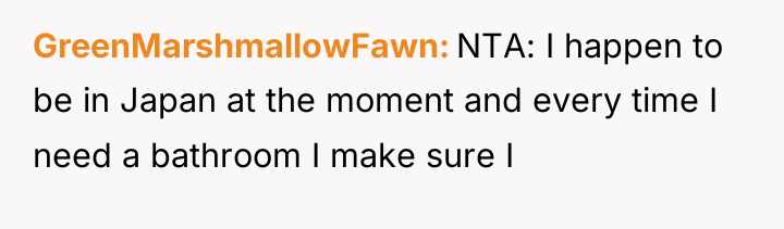 GreenMarshmallowFawn NTA: I happen to be in Japan at the...