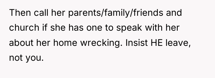 Then call her parents/family/friends and church if she has one...