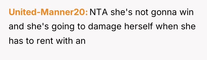United-Manner20 NTA she's not gonna win and she's going to...
