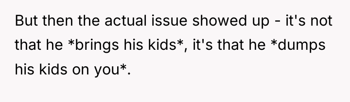 But then the actual issue showed up - it's not...