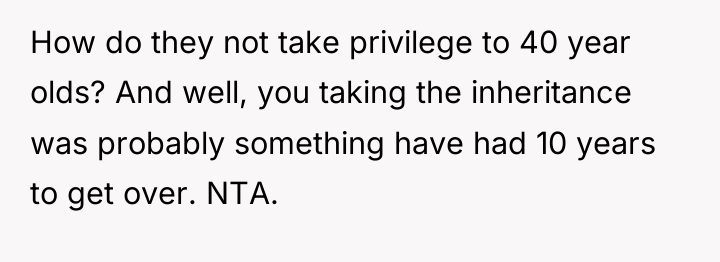 How do they not take privilege to 40 year olds?...