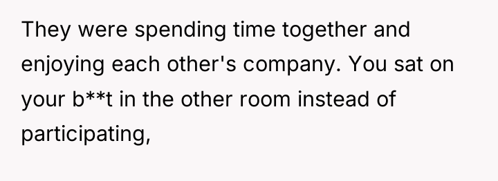 They were spending time together and enjoying each other's company....