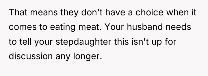 That means they don't have a choice when it comes...