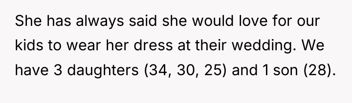 She has always said she would love for our kids...
