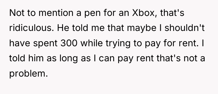 Not to mention a pen for an Xbox, that's ridiculous....