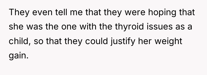 They even tell me that they were hoping that she...