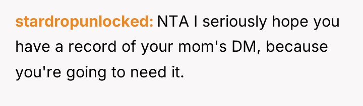 stardropunlocked NTA I seriously hope you have a record of...