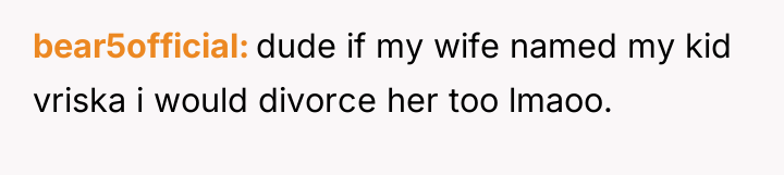 bear5official dude if my wife named my kid vriska i...