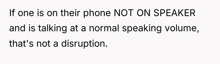 If one is on their phone NOT ON SPEAKER and...