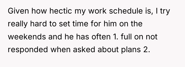 Given how hectic my work schedule is, I try really...