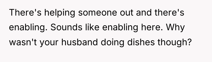 There's helping someone out and there's enabling. Sounds like enabling...