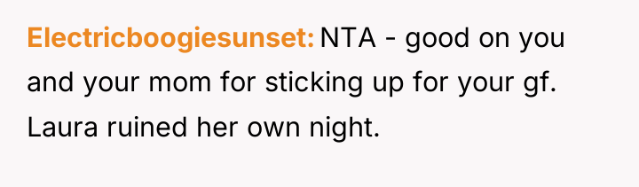 Electricboogiesunset NTA - good on you and your mom for...