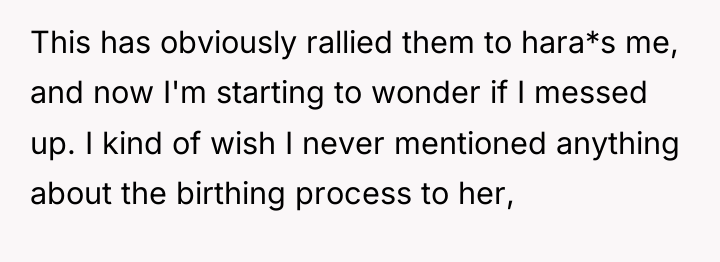 This has obviously rallied them to hara*s me, and now...