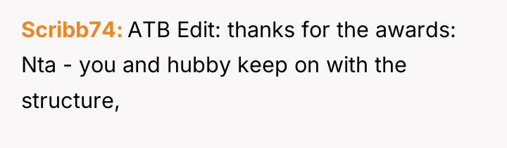Scribb74 ATB Edit: thanks for the awards: Nta - you...
