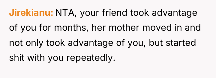 Jirekianu NTA, your friend took advantage of you for months,...