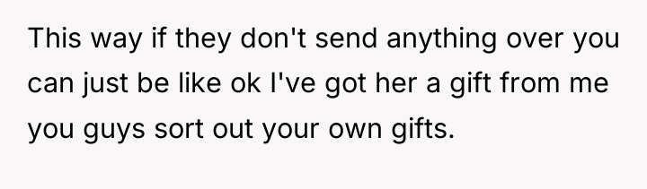 This way if they don't send anything over you can...