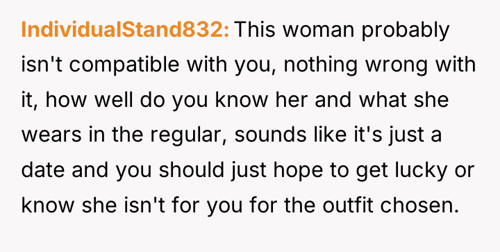 IndividualStand832 This woman probably isn't compatible with you, nothing wrong...