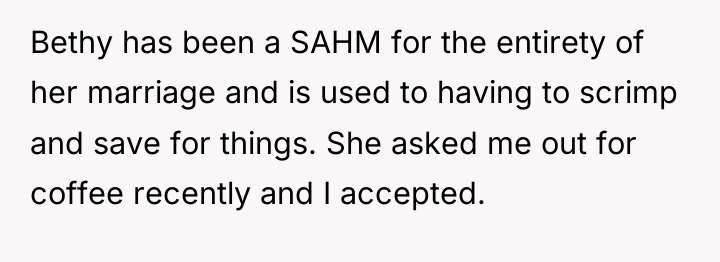 Bethy has been a SAHM for the entirety of her...