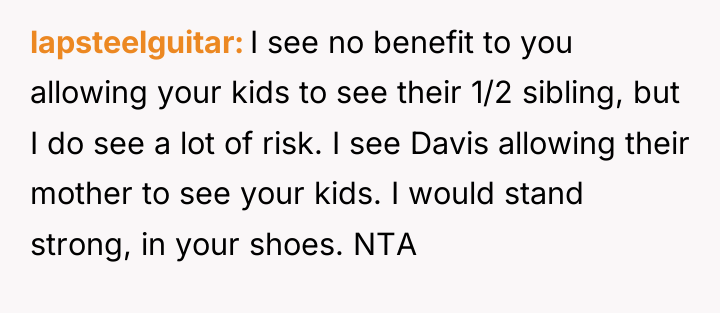 lapsteelguitar I see no benefit to you allowing your kids...