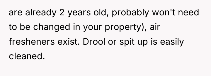 are already 2 years old, probably won't need to be...