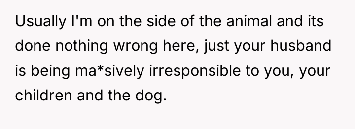Usually I'm on the side of the animal and its...
