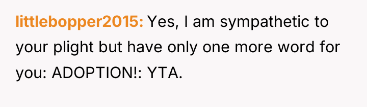 littlebopper2015 Yes, I am sympathetic to your plight but have...