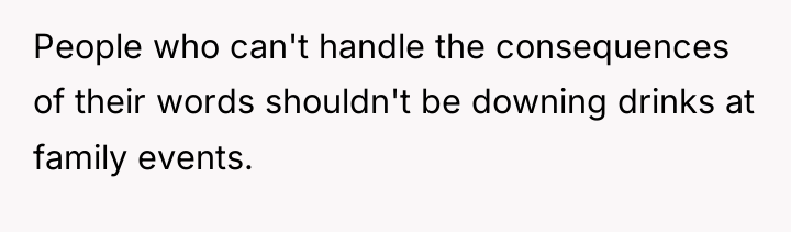 People who can't handle the consequences of their words shouldn't...