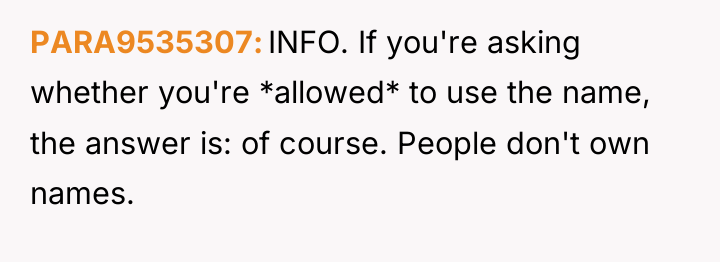 PARA9535307 INFO. If you're asking whether you're *allowed* to use...