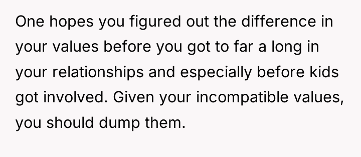 One hopes you figured out the difference in your values...