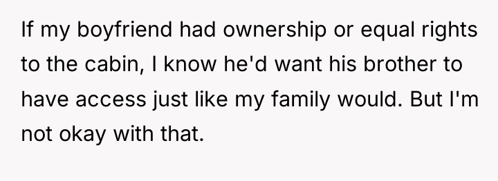 If my boyfriend had ownership or equal rights to the...