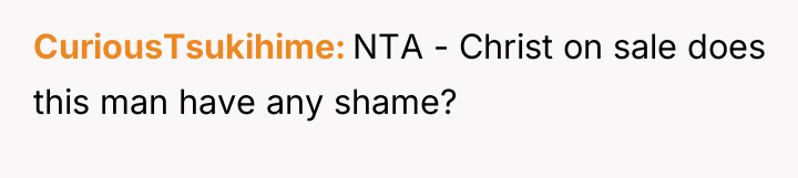 CuriousTsukihime NTA - Christ on sale does this man have...