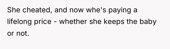 She cheated, and now whe's paying a lifelong price -...