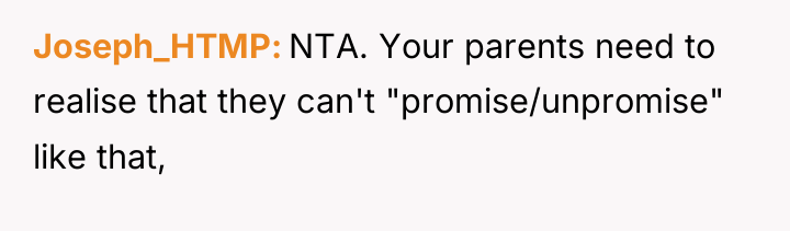 Joseph_HTMP NTA. Your parents need to realise that they can't...