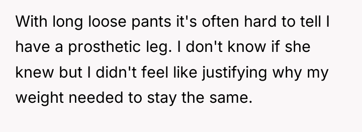 With long loose pants it's often hard to tell I...