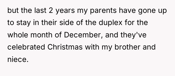 but the last 2 years my parents have gone up...