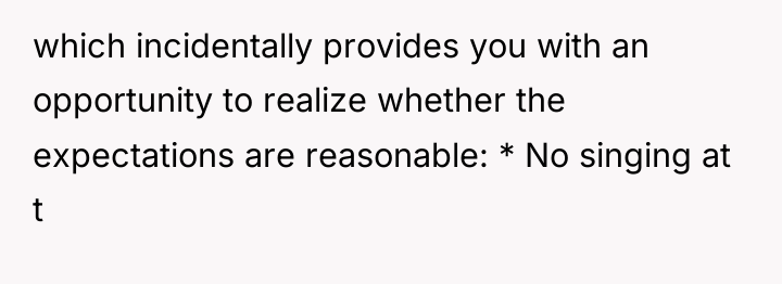 which incidentally provides you with an opportunity to realize whether...