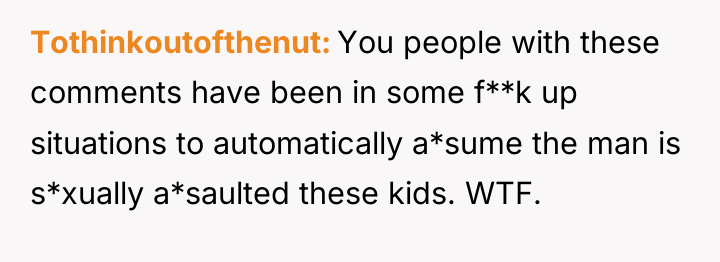 Tothinkoutofthenut You people with these comments have been in some...
