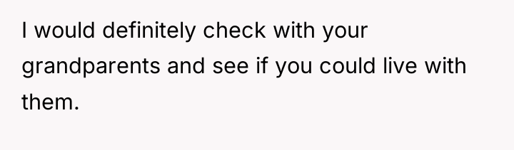 I would definitely check with your grandparents and see if...