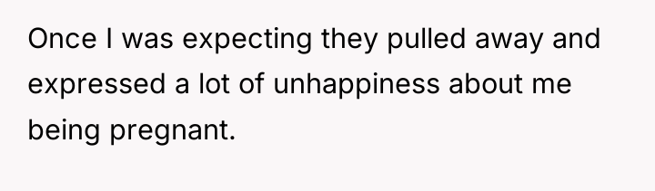 Once I was expecting they pulled away and expressed a...