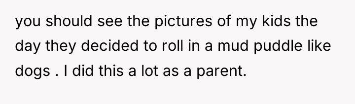 you should see the pictures of my kids the day...