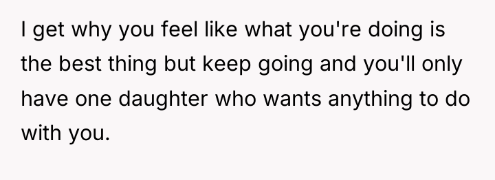 I get why you feel like what you're doing is...