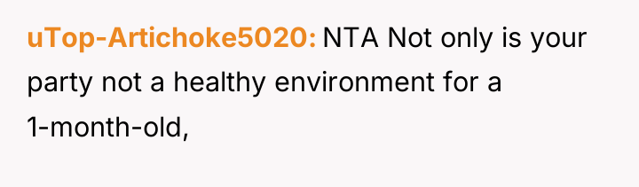 uTop-Artichoke5020 NTA Not only is your party not a healthy...