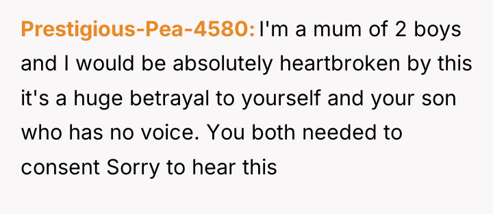 Prestigious-Pea-4580 I'm a mum of 2 boys and I would...