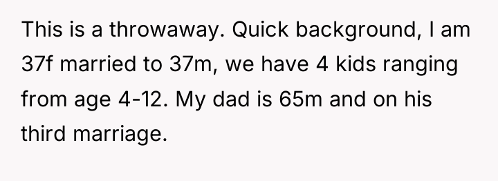 This is a throwaway. Quick background, I am 37f married...
