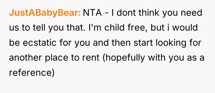 JustABabyBear NTA - I dont think you need us to...