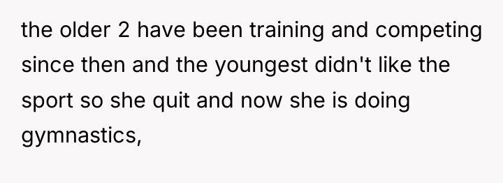 the older 2 have been training and competing since then...