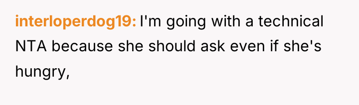 interloperdog19 I'm going with a technical NTA because she should...