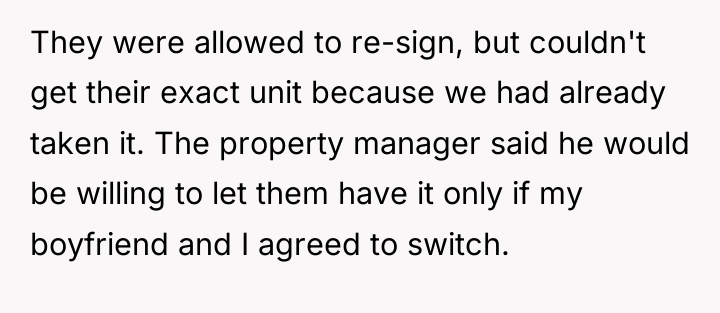 They were allowed to re-sign, but couldn't get their exact...