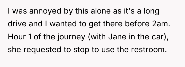 I was annoyed by this alone as it's a long...